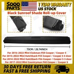 Black Sunroof Shade Roll-up Cover For 2014-2022 Mini F54 F55 F56 F60 54107379618. Fixed Price $62.50.