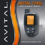 Avital 7345L 2-WAY Lcd Remote Control For 5305L Alarm Start System. Fixed Price $139.99.