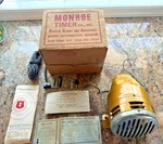 Vintage Car Alerm Monroe Timer Co S12 Klfs New. Fixed Price $250.00.