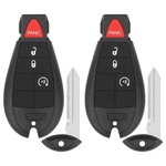 Vurkcy Key Fob Replacement For 2009-2012 Dodge Ram & Journey/ 08-12 Black. Fixed Price $41.08.