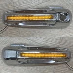 Led/amber Chrome Door Handles W/1 Keyhole For 2002-2008 Dodge Ram Std/ext Cab. Fixed Price $118.88.