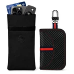 Siruoo Go Dark Faraday Bags For Phones & Pouch Key 4 X 9 Inches, Black. Fixed Price $25.17.