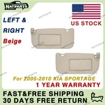 Pair Beige Side Sun Visor W/o Light For Kia Sportage 2005-2010 85202-1F090EZ. Fixed Price $49.98.