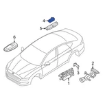 Ford F2GZ15607C Keyless Entry Receiver. Fixed Price $92.02.
