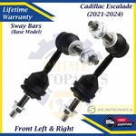 New Oe Front Sway Bar Links For 2021-2024 Cadillac Escalade Lifetime Warranty. Fixed Price $66.64.