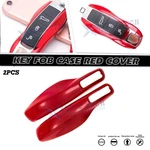 Key Fob Case Red Shell Remote Cover For Porsche Cayenne Panamera Macan 911. Fixed Price $11.89.