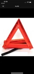 Set Of Stimsonite No. 130-1 Emergency Warning Triangle Reflector Flares. Fixed Price $9.99.