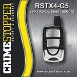Crimestopper RSTX4-G5 1-WAY Remote Control Fcc Id Q6WBT5161B PS04 RS4. Fixed Price $42.99.