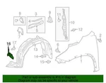 New Oem 14-19 Toyota Highlander Fr Rh Fender Wheel Arch Pad Panel 53851-0E020. Fixed Price $42.95.