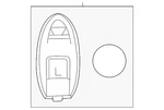 Genuine Nissan Keyless Lock Pad 285E3-6GP1A. Fixed Price $166.40.