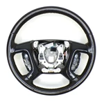 Chevrolet Gmc 07-14 Tahoe Yukon Steering Wheel Black Ebony Leather. Fixed Price $139.99.