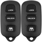 Vurkcy Key Fob Replacement For 1999-2009 Toyota 4RUNNER/ 2001-2007 Black. Fixed Price $32.56.