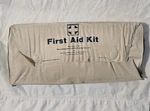 Mercedes Benz Original Oem American White Cross First Aid Kit Vintage Nip. Fixed Price $35.00.