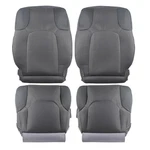Driver Passenger Cloth Seat Covers Bottom Back Nissan Frontier 05-19 Steel Gray. Fixed Price $193.99.