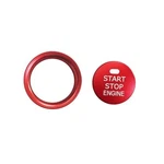 Bilisin Aluminum Engine Push Start Button Cover Trim Compatible With Mazda-red. Fixed Price $24.89.