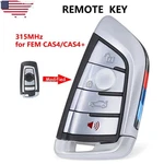 Modified Smart Remote Key Fob 315MHZ PCF7953 For Bmw Series CAS4+/ Fem 2010-17. Fixed Price $29.84.