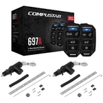 Compustar CS697-A Keyless Alarm 200' Range + Code DA1 Door Lock Actuators. Fixed Price $85.97.