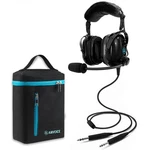 Airvoice Aviation Headset For Pilots With Passive Noise Reduction, Pnr Black. Fixed Price $136.39.