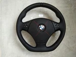 05-15 Bmw E90 E91 E84 New Nappa Leather Ergonomic Inlays Flat Bottom Carbon But. Fixed Price $349.00.