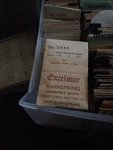 Nos Vintage Excelsior Mainsprings For Small Clocks And Alarms Select One Style. Fixed Price $12.95.
