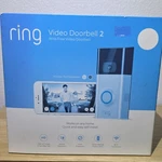 Ring Video Doorbell 2 1080 Hd Wi-fi Two-way Talk Motion Detection Silver Black. Fixed Price $50.00.