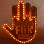 Flik Original Middle Finger Light - Give Bird & Wave Hello To Other Drivers. Fixed Price $39.99.