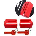 Ganen Buckle Guard Preventing Children Opening 3 Piece Set, Red. Fixed Price $14.05.