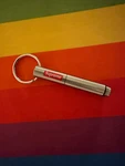 Nwot! Supreme SS16 Stainless Steel Key Ring Fob W/pen Red Small Box Logo. Fixed Price $108.88.
