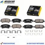 For Nissan Sentra Maxima Juke Front Rear Ceramic Brake Pads W/hardware Kit. Fixed Price $39.85.