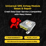 Srs Bag Module Reset & Repair For Many Makes - Crash Data Clear Service. Fixed Price $120.00.