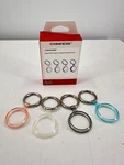 Saharacase Hybrid Flex For Apple Airtag Black/white/blue/red 4/PACK (B-2). Fixed Price $29.00.