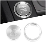 Car Push Start Button Cover Compatible With 1.33X1.33X0.07 Inch, Silver. Fixed Price $9.18.