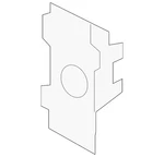 Genuine Audi Parking Aid Sensor Bracket 8W0-919-268-E. Fixed Price $17.05.