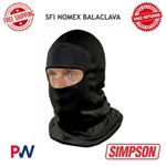 Simpson Racing Sfi Nomex Balaclava Single Eyeport - Black #23000BK. Fixed Price $118.35.