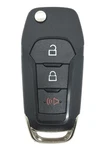 Muxkenper Folding Flip Key Fob Shell Case Fit Ford 3 Buttons, Black. Fixed Price $18.25.