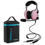 Airvoice Aviation Headset For Pilots With Mono Sound And Passive Noise Cancel.... Fixed Price $140.10.