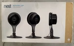 Google Nest Indoor 1080P Hd Wired Security Camera 3-PACK NC1104U. Fixed Price $250.00.