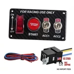 Bartoo Racing Car Ignition Switch Panel, Dc 12V 4 Engine Start Gang. Fixed Price $37.65.