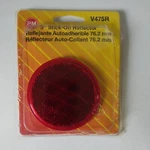 Peterson Pm 3 Inch Stick-on Red Reflector V475R Adhesive Backing Dot Spec.. Fixed Price $5.00.