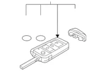 Genuine Volkswagen Keyless Entry Transmitter 3G0-959-752-DA-DTB. Fixed Price $175.12.