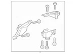 Genuine Mercedes-benz Repair Kit Holder 212-820-14-14. Fixed Price $67.31.