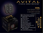 Avital 5108L 1-WAY Start & Alarm Replaces 5105L Complete 2 New. Fixed Price $99.00.