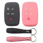 Kcpros 2PCS Rubber Silicone 5 Buttons Smart Key Fob Cover Small, Black Pink. Fixed Price $21.04.