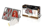 American Builder 31-PIECE Roadside Emergency Kit Auto Tool Set W/ Jumper Cables. Fixed Price $38.99.