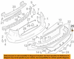 Ford Oem 2013-2018 C-max Rear Bumper Bracket Left Lh AM5Z15K861AAPTM New In Pkg. Fixed Price $24.50.