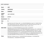 Jeep 2014-2023 Cherokee Acceleration Sensor 56038975AA. Fixed Price $51.99.