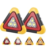 2PCS Emergency Warning Triangle Led Lights Solar Charging 5 Mode Road Side Le.... Fixed Price $75.88.