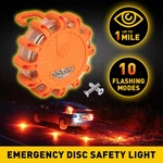 9LED Flares Emergency Disc Roadside Safety Light For Car Truck Trailer Us. Fixed Price $13.99.