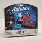 Autolite Triglo Vehicle Safety Light Dual Purpose Blinking Triangle Hazard. Fixed Price $40.45.